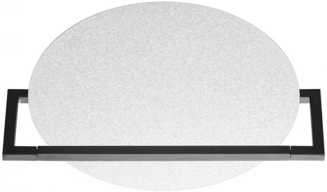 Настенно-потолочный светильник Odeon Light Next 7015/15WL белый ice crack/металл/акрил LED поворотный на 360 1*15W LUNAR (220V)