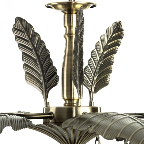 Подвесная люстра Citilux Garuda CL420153 (220V, на цепи, листья)