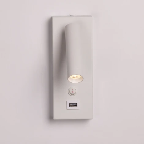 Спот для чтения с выключателем De City Стаут 702022401 (LED, 220V)