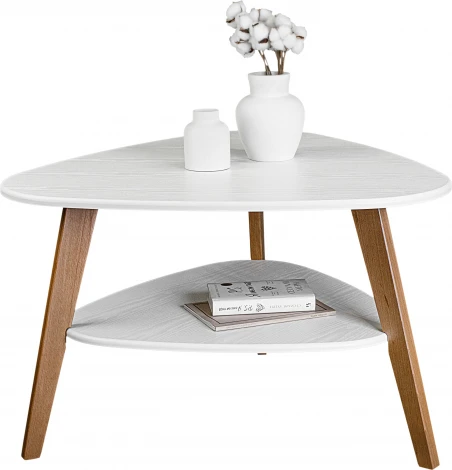 Стол журнальный BeautyStyle 24 белый/бук Mebelik арт.009004