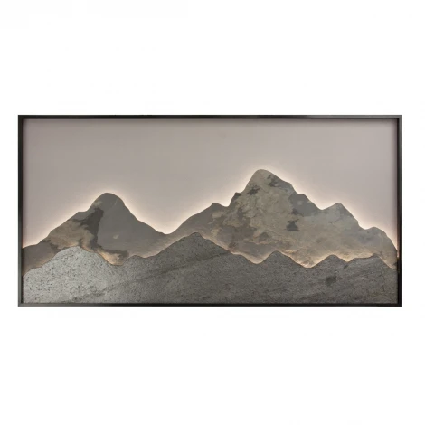 Настенный светильник светодиодный AM Group ROCKS ROCKS NU BK L120