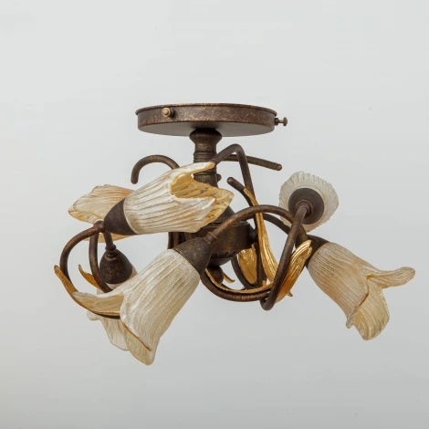 Потолочная люстра на штанге Abrasax Suzanne 1002/6 (220V, цветы)