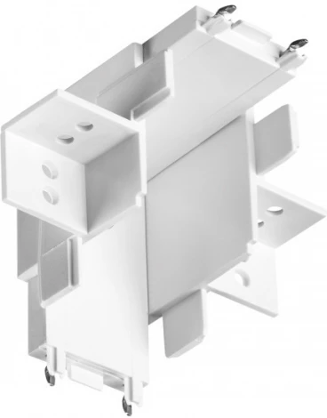 Соединитель «Г» токопроводящий для шинопровода в ГКЛ (для арт.135198; 135200) 48V Novotech Smal 135283 белый