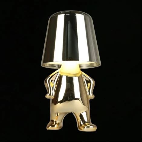 Настольная лампа светодиодная с выключателем для детской Aployt Ninet APL.672.04.01 (для девочки)