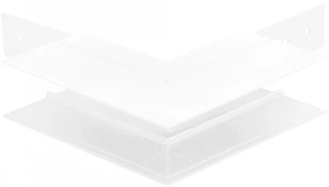 Соединитель угловой для накладного магнитного шинопровода Crystal Lux SPACE CLT 0.213 03 WH