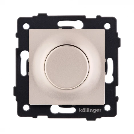 Светорегулятор для светодиодных ламп проходной 500W золотой Kollinger REA-048GD для Aspekt, Eleganz, Reflex