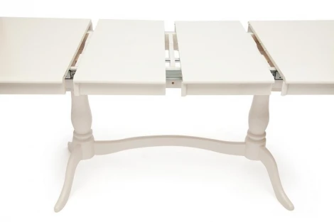Стол раскладной Siena ( SA-T6EX2L ) ivory white (слоновая кость 2-5) (дерево гевея/мдф)