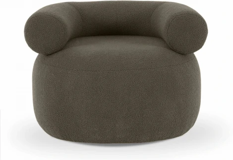 Кресло Tirella ОГОГО (арт.832793), (Искусственный мех/Коричневый)