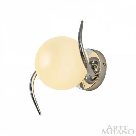 Бра Arte Milano 271007/1B Ni (220V, шар)