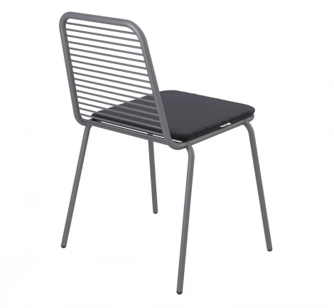 Стул Sheffilton SHT-S153-CN1 графит муар/черный 7453453301