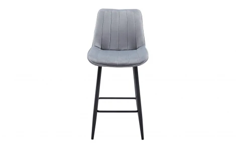 Стул полубарный CG1953B серый UF910-03, шт