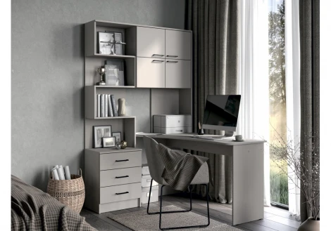 Компьютерный стол Эльброни правый кашемир 664907