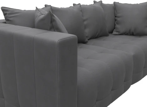 Диван прямой Лига-052 НПБ Лига Диванов (Замша) арт.128772