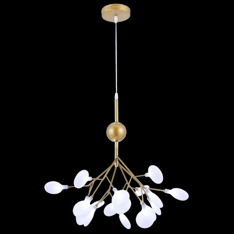 Подвесная люстра Natali Kovaltseva Grace 75124/12С GOLD SATIN