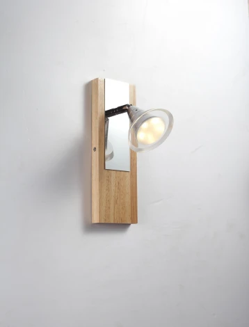 Спот Lucia Tucci Natura W071.1 (LED, 220V, бук, круглые)