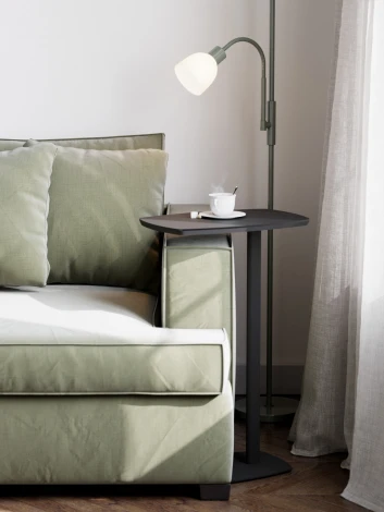 Придиванный стол Калифорния ДЕЙ колор Корунд черный 3880088306