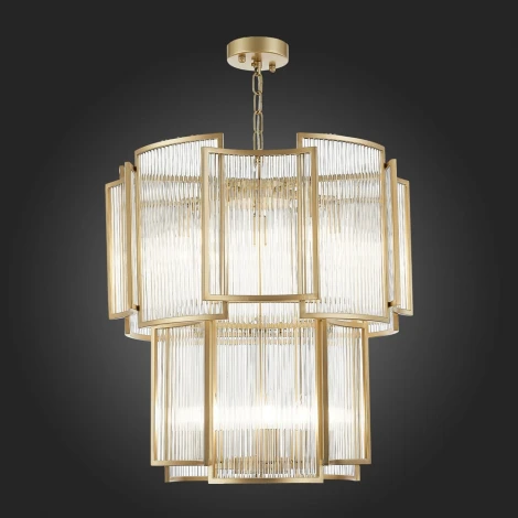 Подвесная люстра ST Luce Cosenza SL1234.203.08 (220V, на цепи, свеча)