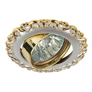 Встраиваемый точечный светильник Эра KL59 А SL/GD