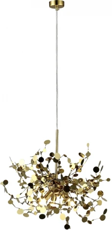 Подвесной светильник Crystal Lux Garden SP3 D400 GOLD (220V, на проводе, ветки)
