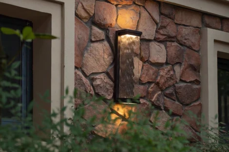 Настенный светильник уличный светодиодный Oasis Light SIDNEY LED W1857L-3K Bl (220V, IP54)