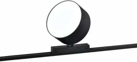 Трековый светильник магнитный 48V iLedex Vision48/25 4825-047-D120-15W-110DG-4000K-BK (круглые)