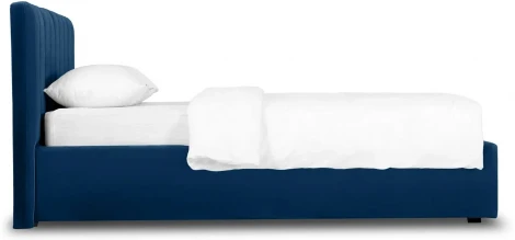 Кровать Queen Sofia 1600 Lux ОГОГО (арт.671741), (Ткань/Синий)