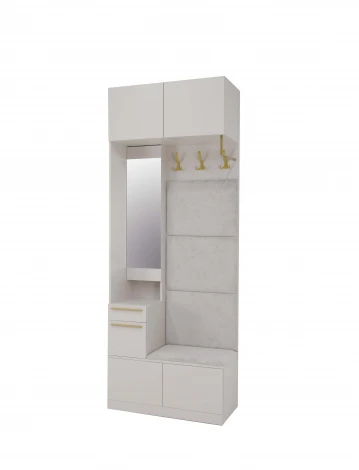 Прихожая -1 Сатиновое золото Ивару Николь 102009