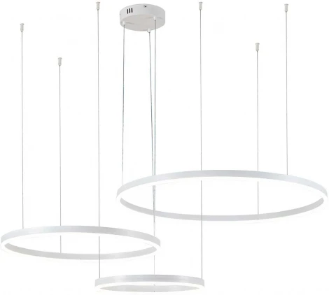 Подвесной светильник Indigo Galass V000031L (ночной режим, LED, 220V, пульт управления, на тросе)