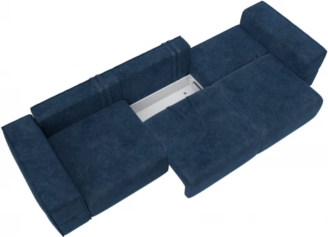 Диван прямой Лига-058 НПБ Лонг Лига Диванов (Велюр) арт.129405