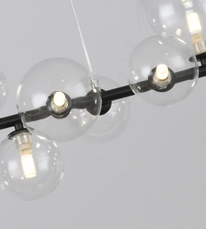 Подвесной светильник Kink Light Иона 09408-10,19 (220V, на тросе, шарики, кольцо)