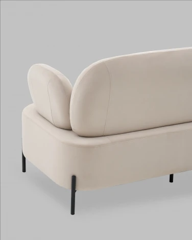 Диван Кэнди велюр бежевый Stool Group арт.УТ000041756