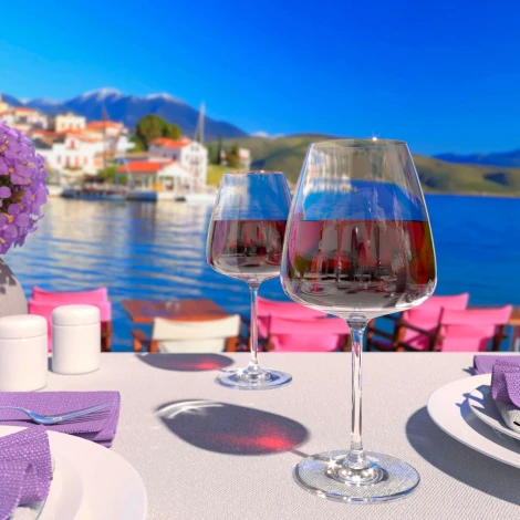 Хрустальные бокалы Dionys, красное вино (4 шт.) 0301/4 Strotskis