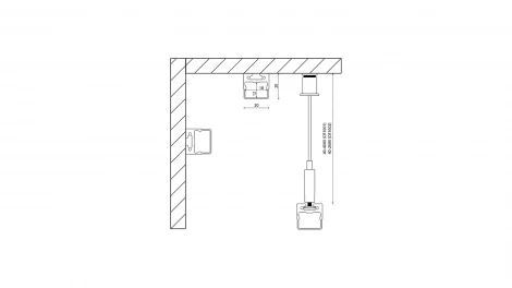 Профиль алюминиевый накладной 2500мм SWG LS LS.1911K