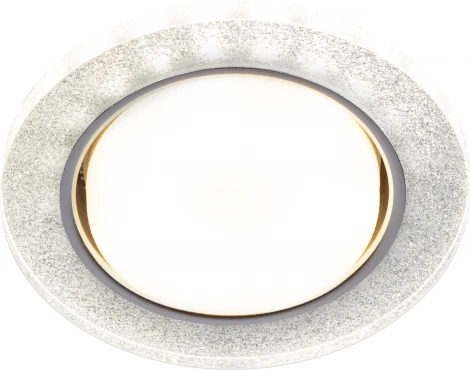 Встраиваемый точечный светильник ЭРА DK LD51 CH/SHSL (220V, круглые)