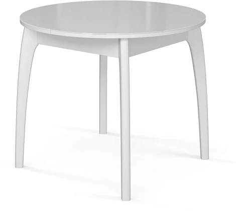 Стол М46 белый/стекло белое optiwhite Dikline 00-00060582