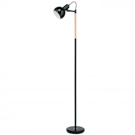 Торшер с регулировкой наклона, черный Uniel UML-T702 E14 BLACK