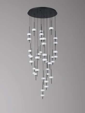 Подвесной светильник каскадный Aployt Celcia APL.863.03.117 (LED, 220V, на проводе, шарики)