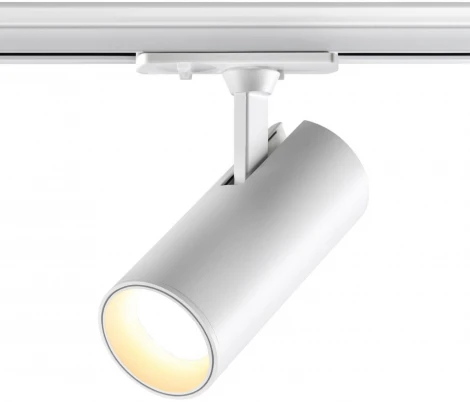 Светильник трековый однофазный двухжильный Novotech Selene 359155 PORT белый IP20 LED 24W 220V 3000К 2300Лм (круглые)