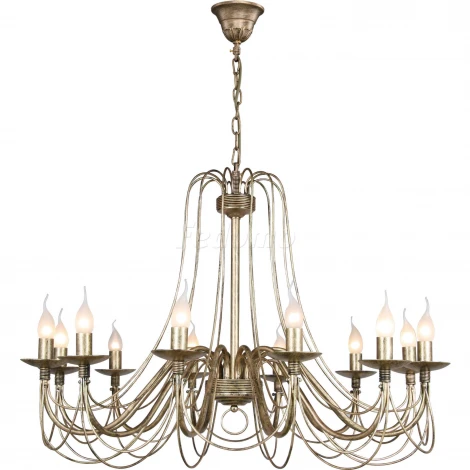 Подвесная люстра F-Promo Chateau 2163-12P (220V, на цепи, подсвечник, свеча)