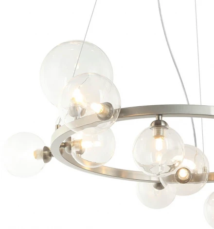 Подвесная люстра Lumien Hall Lovrenc LH4125/14P-SN-CL