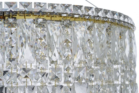 Подвесная люстра Arti Lampadari Ovindoli Ovindoli L 1.5.80.100 G (LED, 220V, на тросе, круглые)