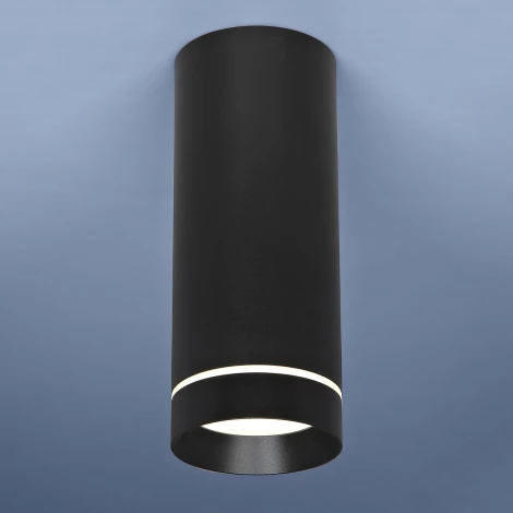 Накладной точечный светильник Elektrostandard Topper DLR022 12W 4200K черный матовый (LED, 220V)