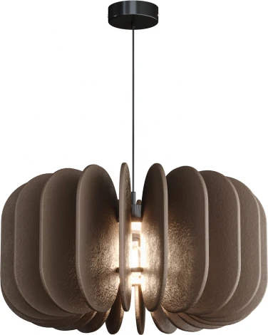 Подвесной светильник ST Luce Sentito SL3004.423.01 Черный/Серый E27 1*60W (220V, на проводе)