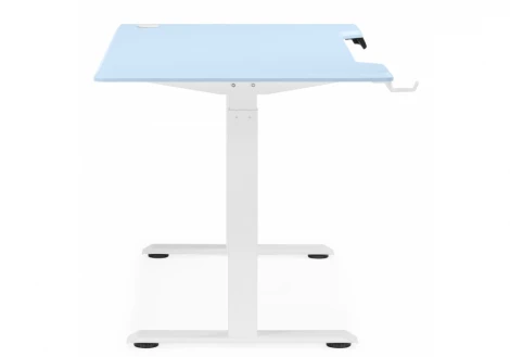 Компьютерный стол Notta Маркос 140х80 голубой / белый
