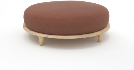 Пуф Arsko Сканди 4 терракотовый велюр