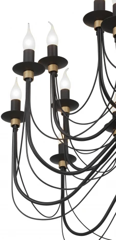 Подвесная люстра Vitaluce V1044-1/20 (220V, на цепи, свеча)