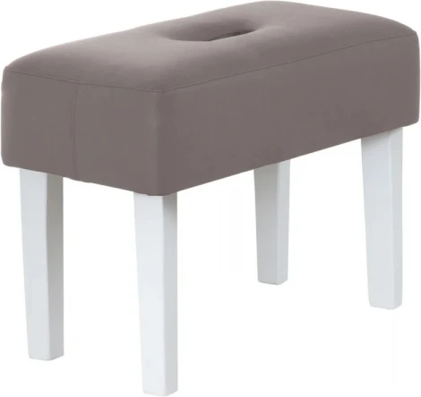 Табурет мягкий Handy ОГОГО (арт.653726), (Ткань,Экокожа/Серый)