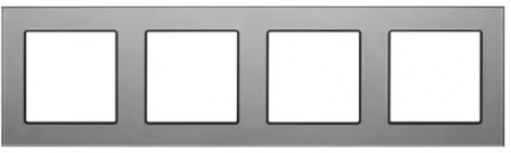 Рамка стеклянная FRM-GLARE-GS-4-GR (Arlight) 043804