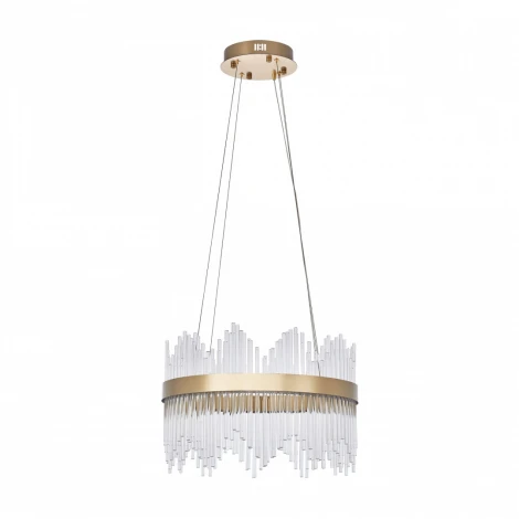 Подвесная люстра Arte Milano Venezia 311033/D500 BS (регулировка яркости, LED, 220V, хрусталь, пульт управления, на тросе, круглые)