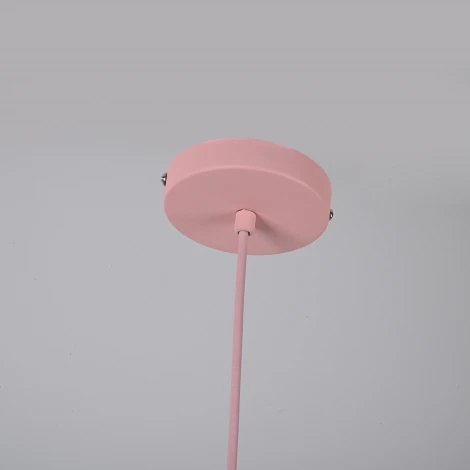 Подвесной светильник Wi-Fi Turna One D30 Pink By By ImperiumLoft Turna-One01 (LED, 220V, голосовое управление, умный дом - Алиса, на проводе, круглые)